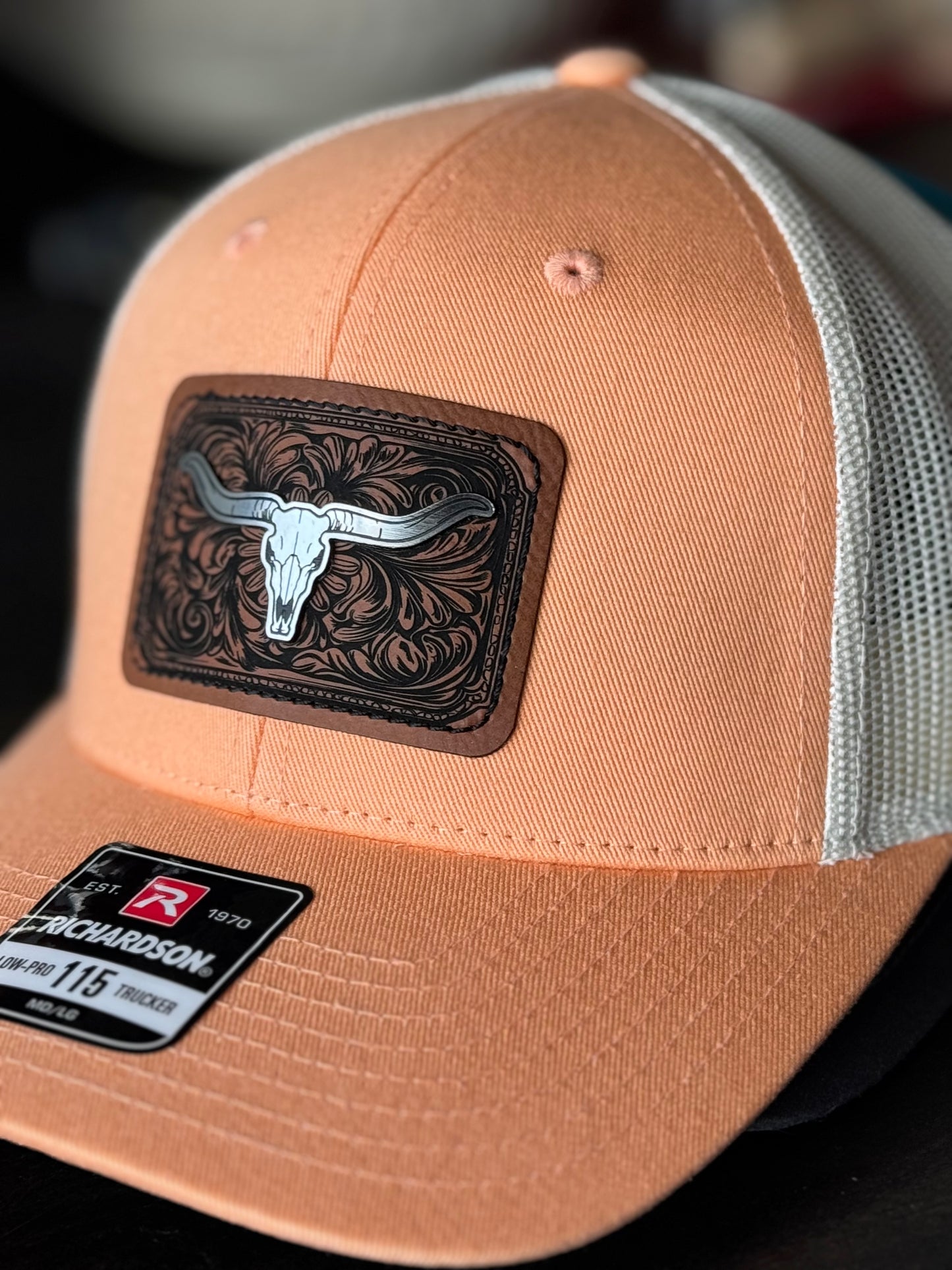 Cow Skull Trucker Hat