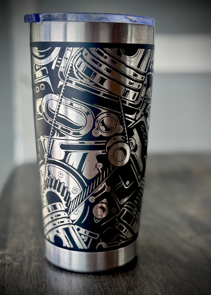 Engraved 20oz Mechanic Tumbler